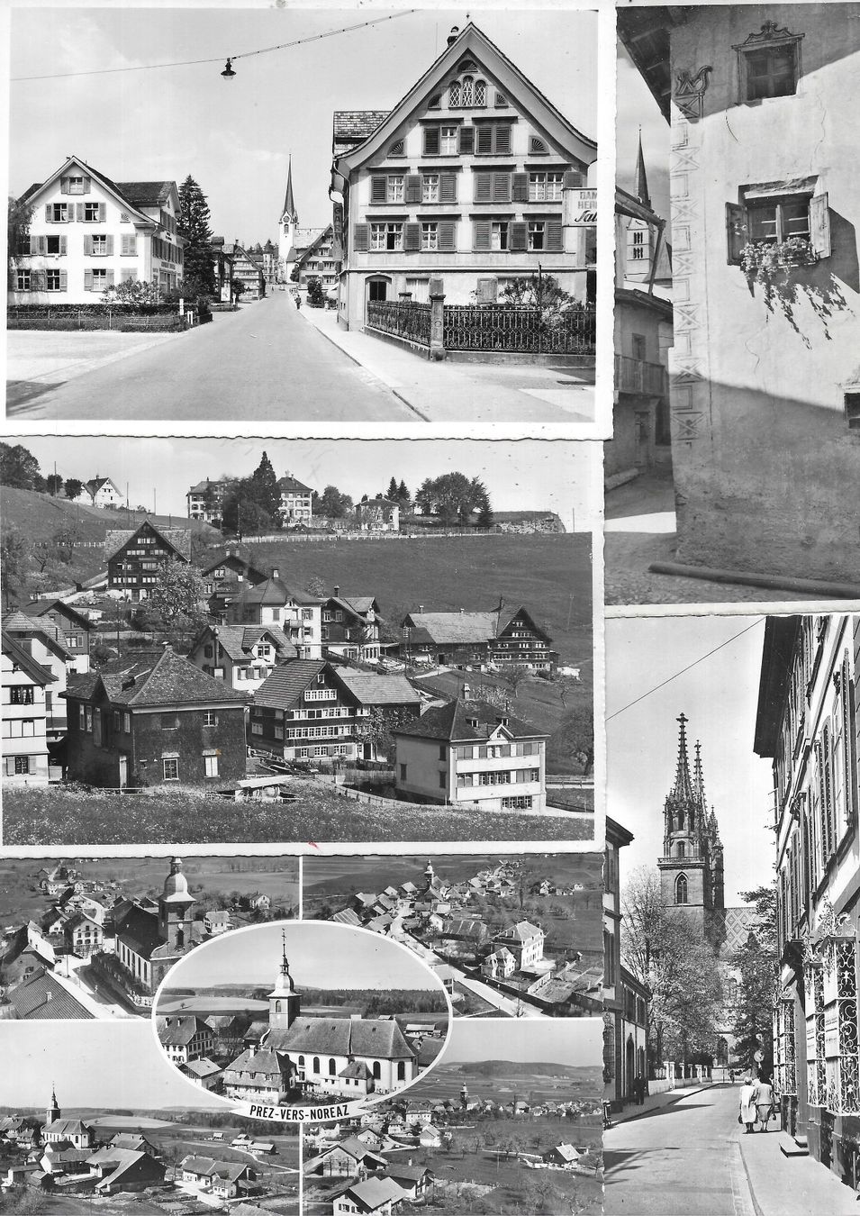 Ansichtskarten: 800 Stk. Ansichtskarten schwarz/weiss ca.1940-1970/ca.3kg – Gebraucht aus Schocherswil von prinzipal60 6