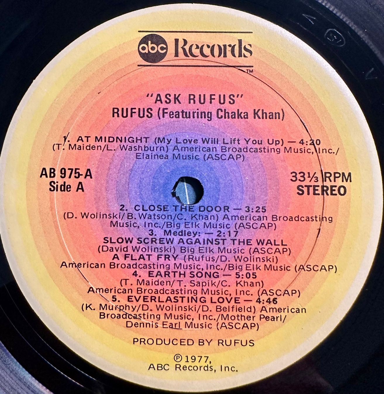 Dischi in vinile: Rufus feat. Chaka Khan - Ask Rufus // LP: VG+; Sleeve: VG+ – Usato da Zürich venduto da saltbee 3