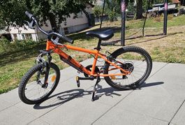 Kinder-Mountainbike 20 Zoll – orange, mit Gangschaltung