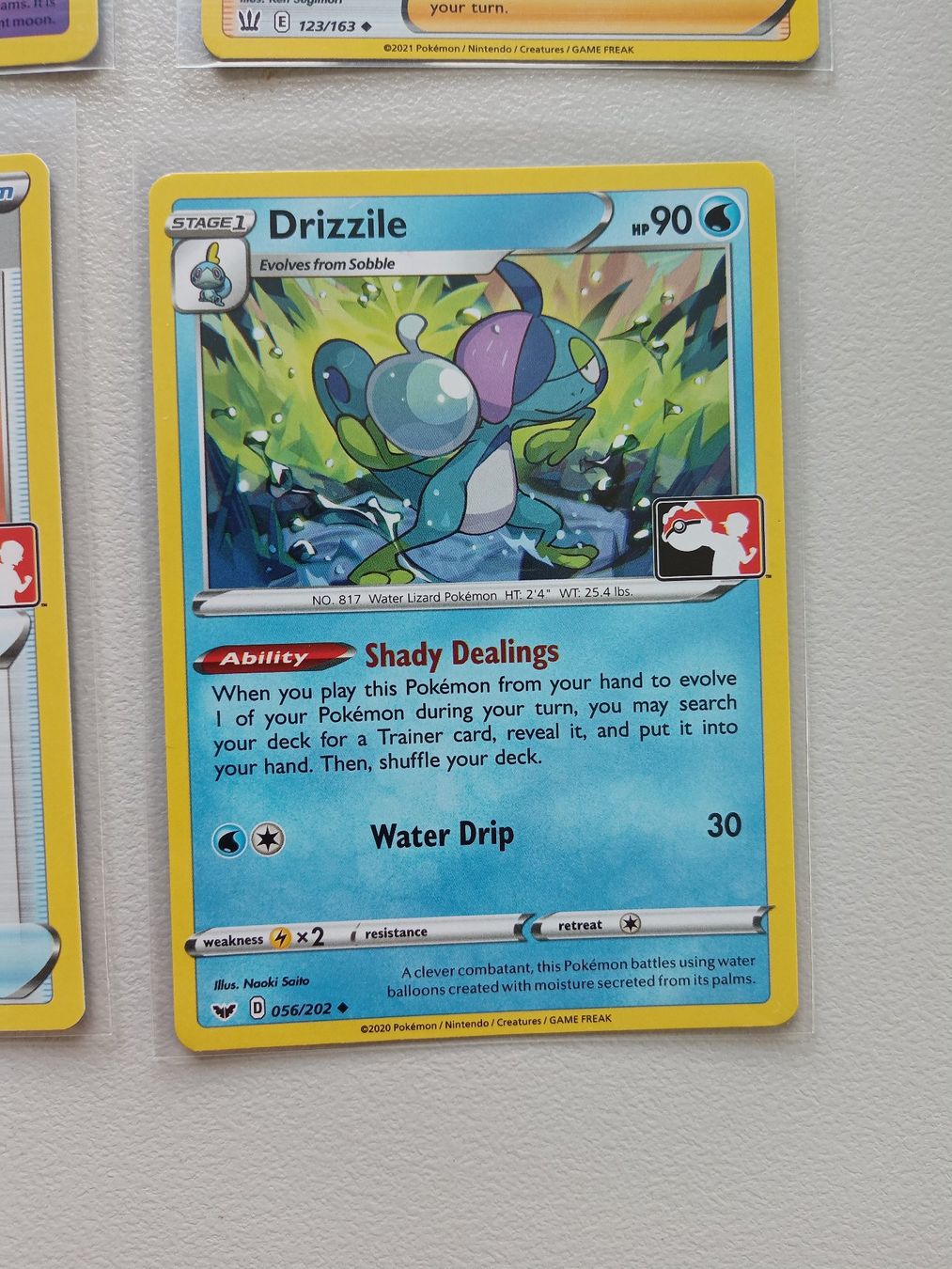 Pokémon Carte collezionabili: Drizzile - Pokemon TCG Prize Pack Stamp Stempel – Usato da Altstätten SG venduto da GGsGameshop