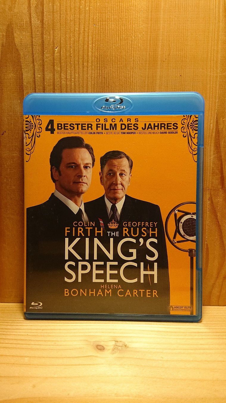 Tutti i DVDs: KING'S SPEECH Blu-Ray mit Colin Firth – Usato da Wilderswil venduto da Exebub