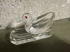 Deko-Ente aus Kristallglas!
