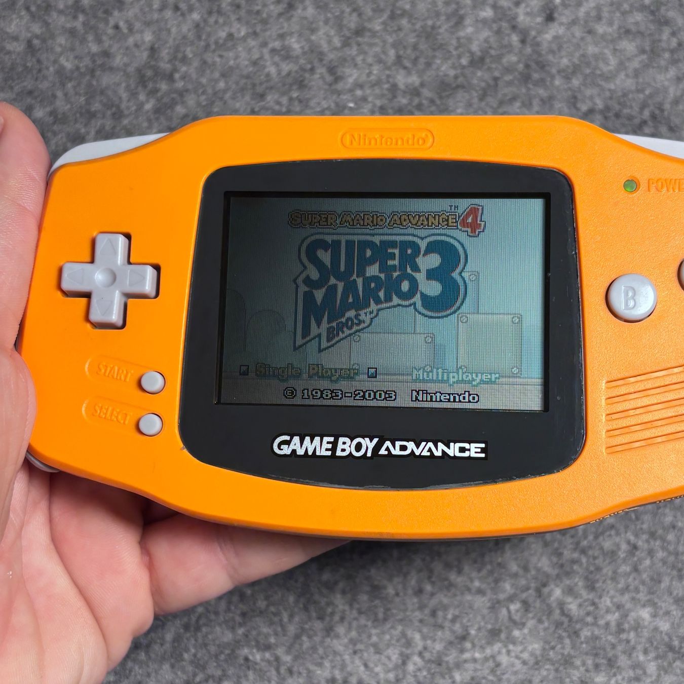 Nintendo Console: Gameboy Advance Orange + Mario 3 – Usato da Mollis venduto da GamingCorner 3