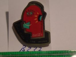 1 Coca Cola Music Pin (B237)