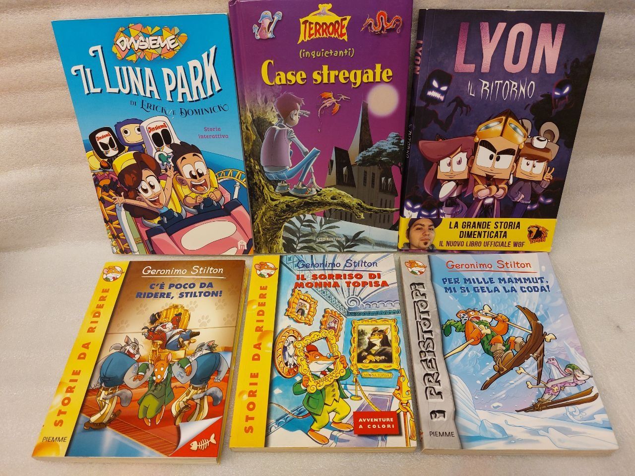 Livres: 6 Libri per ragazzi Geronimo Stilton e altri – D'occasion à Pambio Noranco par Pol69