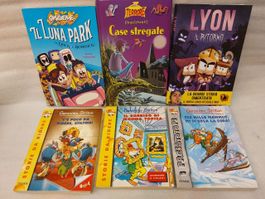 6 Libri per ragazzi Geronimo Stilton e altri