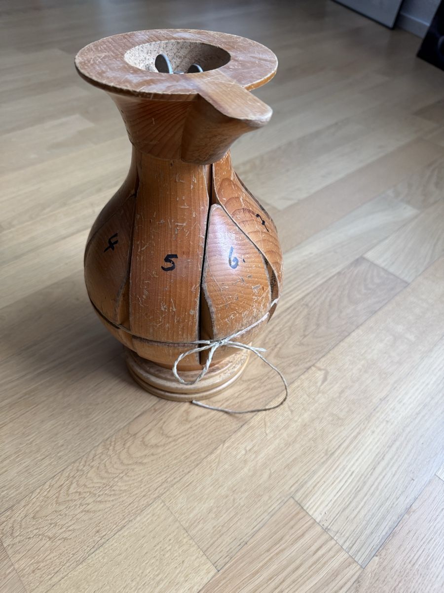 Altro in Antiquarato & Arte: Korb Flecht Form Vase Korb Flechthandwerk Flechten – Usato da Goldach venduto da Messerguru 3