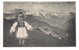BERNER OBERLAND Mädchen in Tracht