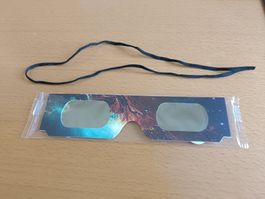 1 Stück Sonnenfinsternis-Brille mit Band