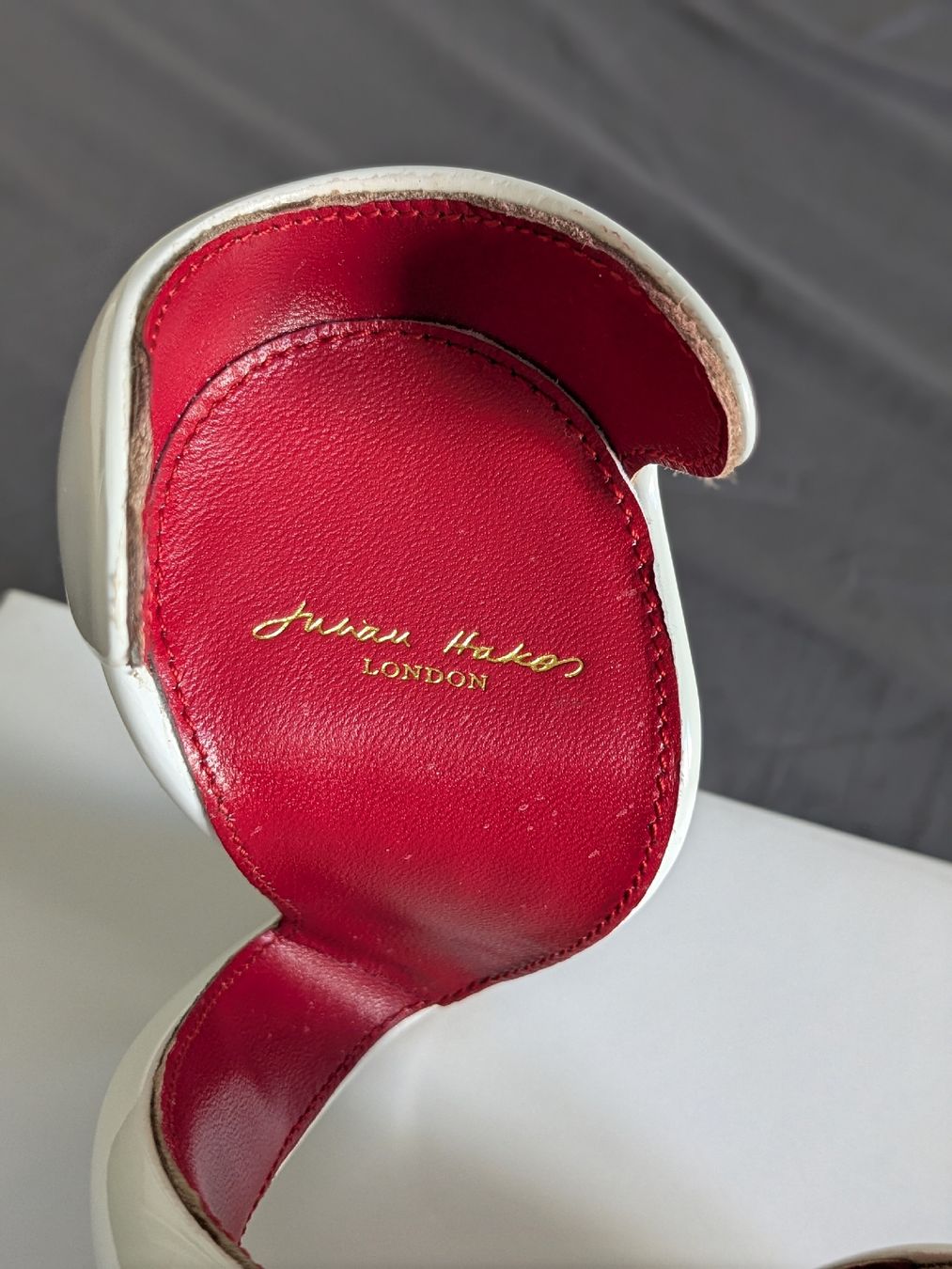 Scarpe da donna: Julian Hakes white heels. 39. New – Nuovo (secondo la descrizione) da Genève venduto da Valentyna_ann 3