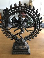 Grosser Tanzender Shiva aus Bronze
