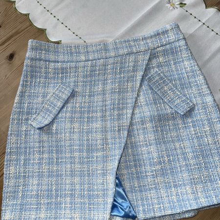 Sommer Minirock, hellblau ,Grösse 38 neu!
