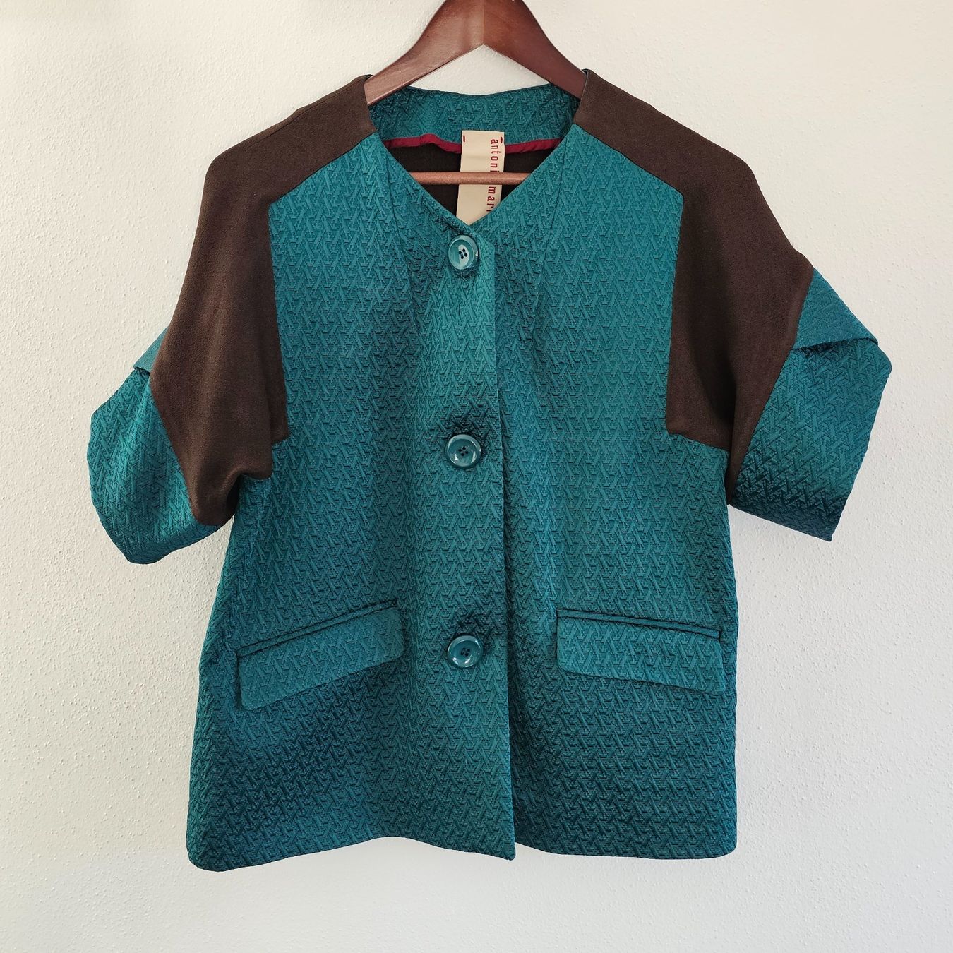 Giacche: Authentic Antonio Marras Jacquard Short-Sleeve Jacket – Usato da Origlio venduto da ann_q6qv 4
