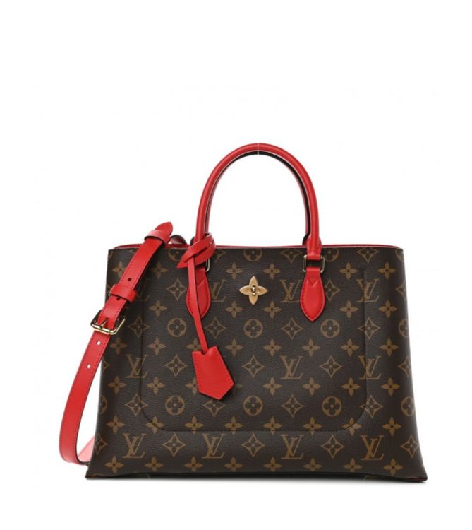 Louis Vuitton, Tote Flower Monogram, Damen Tasche,Neuwertig