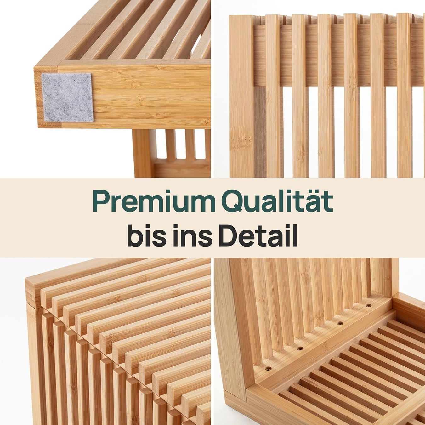 Sgabelli: Moderner Bambus Hocker/Beistelltisch - NEU – Nuovo e nell'imballaggio originale da Gränichen venduto da omniadeals 6