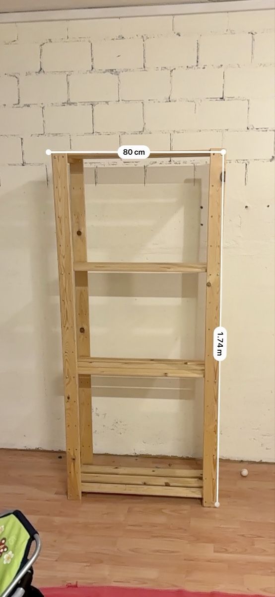 Scaffali: Ikea Wood Shelving Unit – Usato da Thalwil venduto da emanespoli