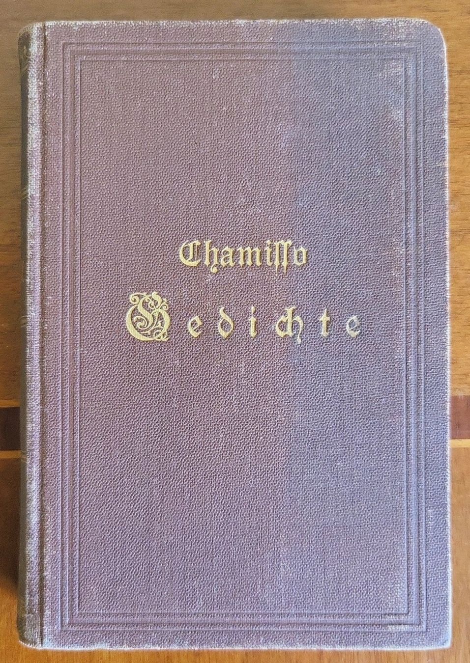 Livres: Gedichte von Adelbert von Chamisso, 1886 – D'occasion à Muttenz par Mithrur