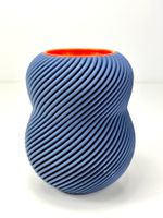 PINKSTORIES - 3D gedruckte Vase Blau