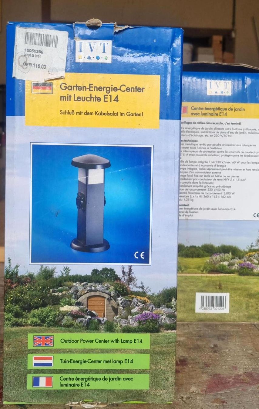 Lampade: IVT 2 x Gartenlampe / lampe de jardin – Nuovo e nell'imballaggio originale da Collonges venduto da arashee 3