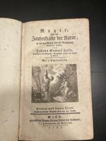 Magie oder die Zauberkräfte der Natur Halle 1787 Buch