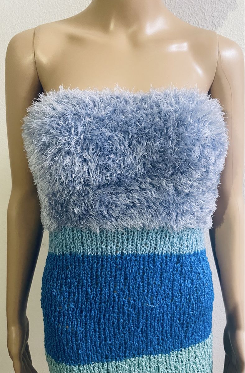 Vestiti: Wunderschönes, blaues Kleid -Grösse/M – Nuovo e nell'imballaggio originale da Au ZH venduto da Jaggy4 2
