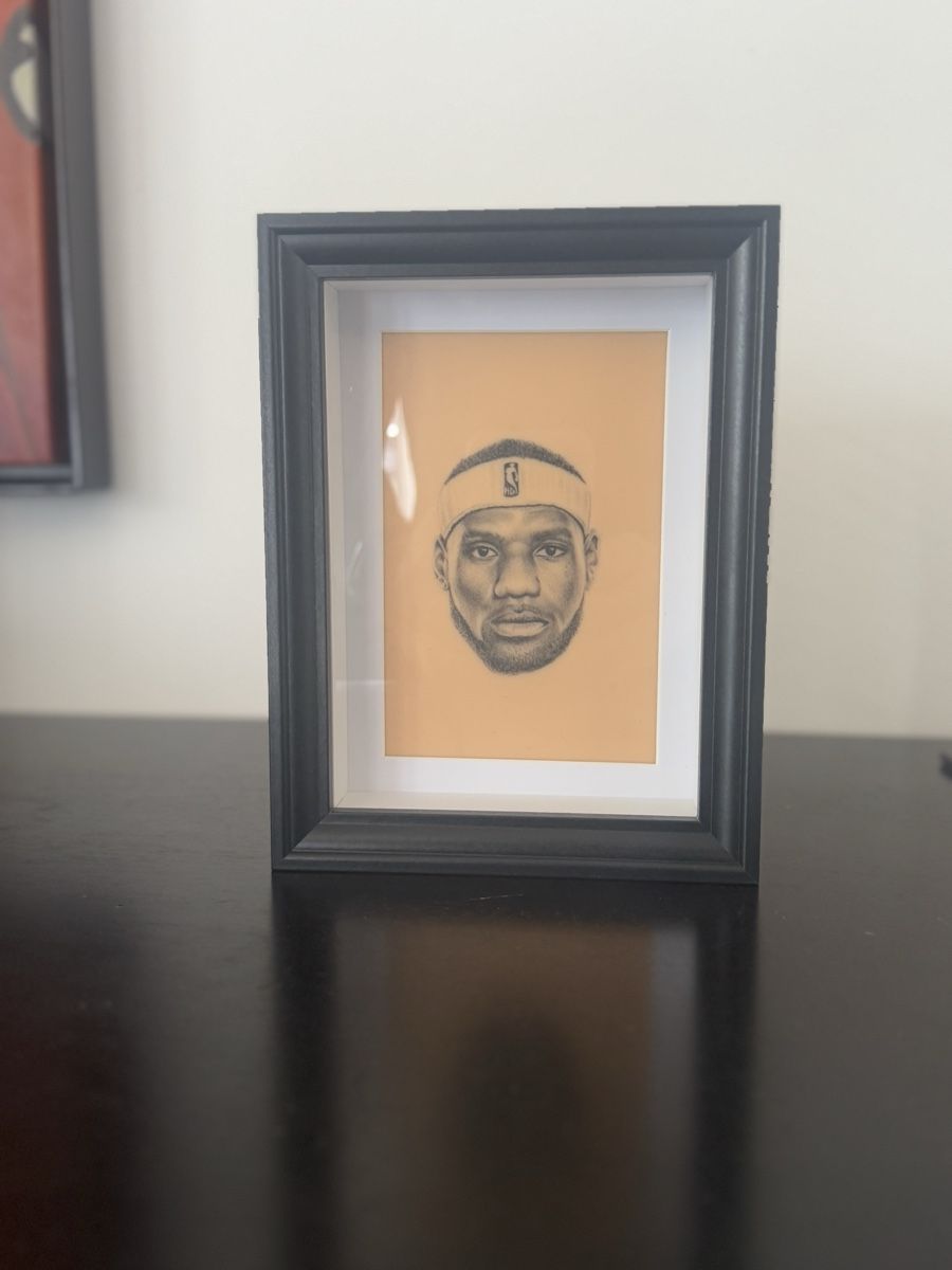 Gemälde: LeBron James Portrait – Neu (gemäss Beschreibung) aus Glattpark(Opfikon) von ale_mg8x 3
