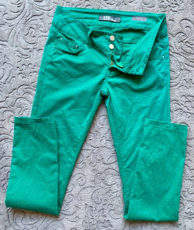 LTB - 5 Pocket  Jeans Hose W28 Super Slim grün Gr.36