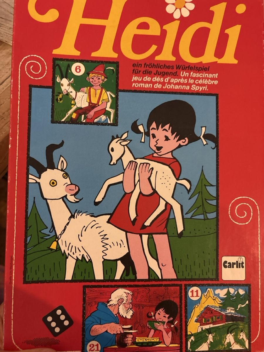 Carlit Giochi: Heidi Würfelspiel  – Usato da Mettmenstetten venduto da Coucou1512