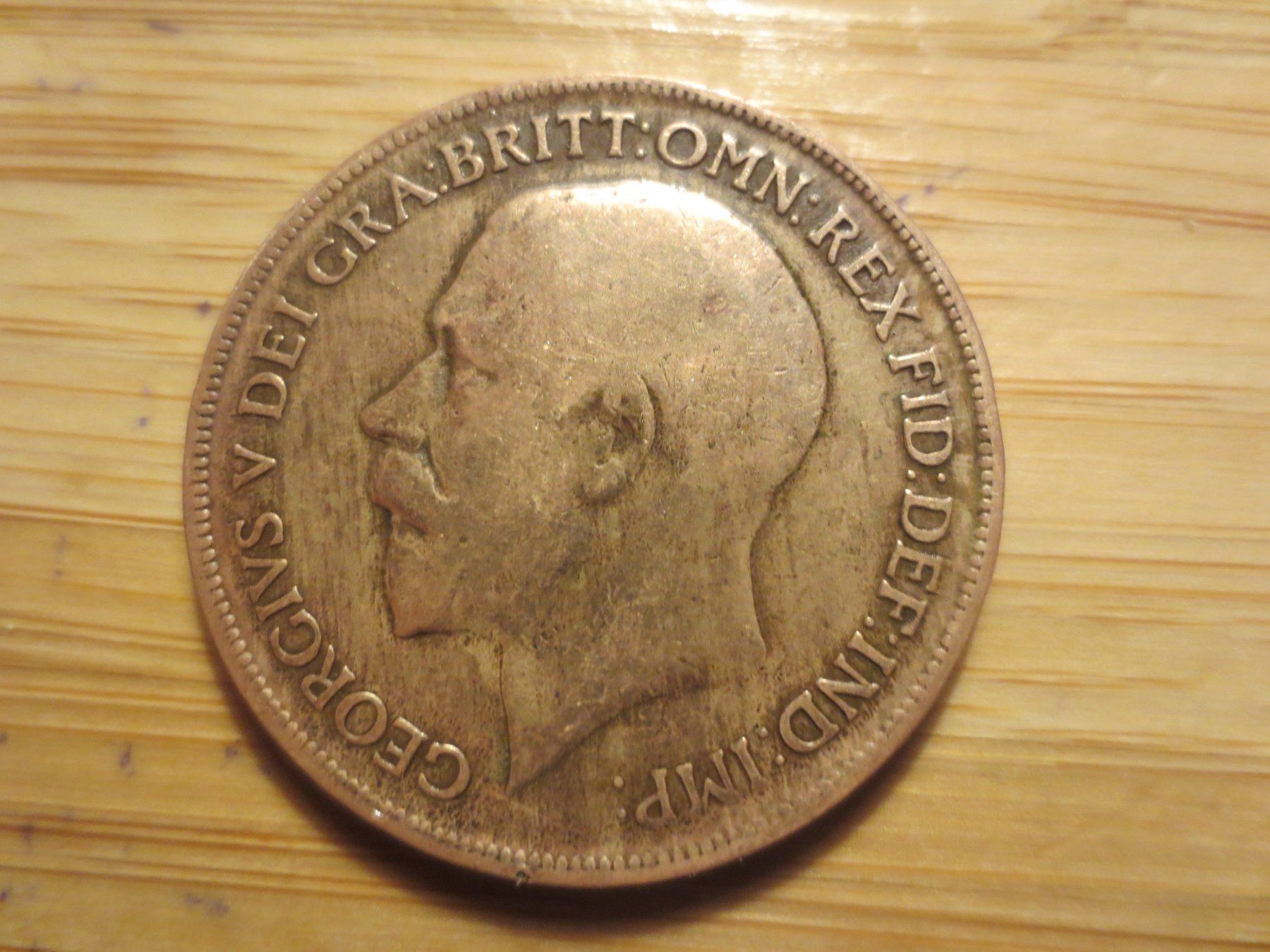 Tutti le monete: Antike Münze England 1920 – Usato da Weier im Emmental venduto da waefler03 1