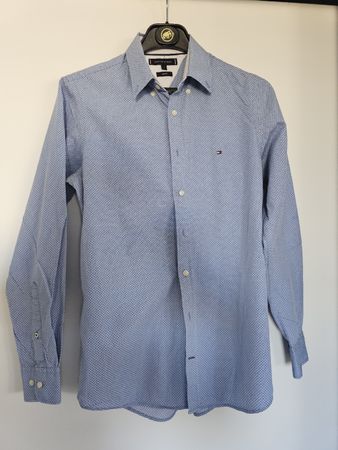 Herren Hemd Tommy Hilfiger Slim Fit blau Grösse S
