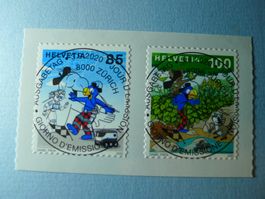 2020 Sondermarken  Globi 1784 - 1785 ET Vollstempel