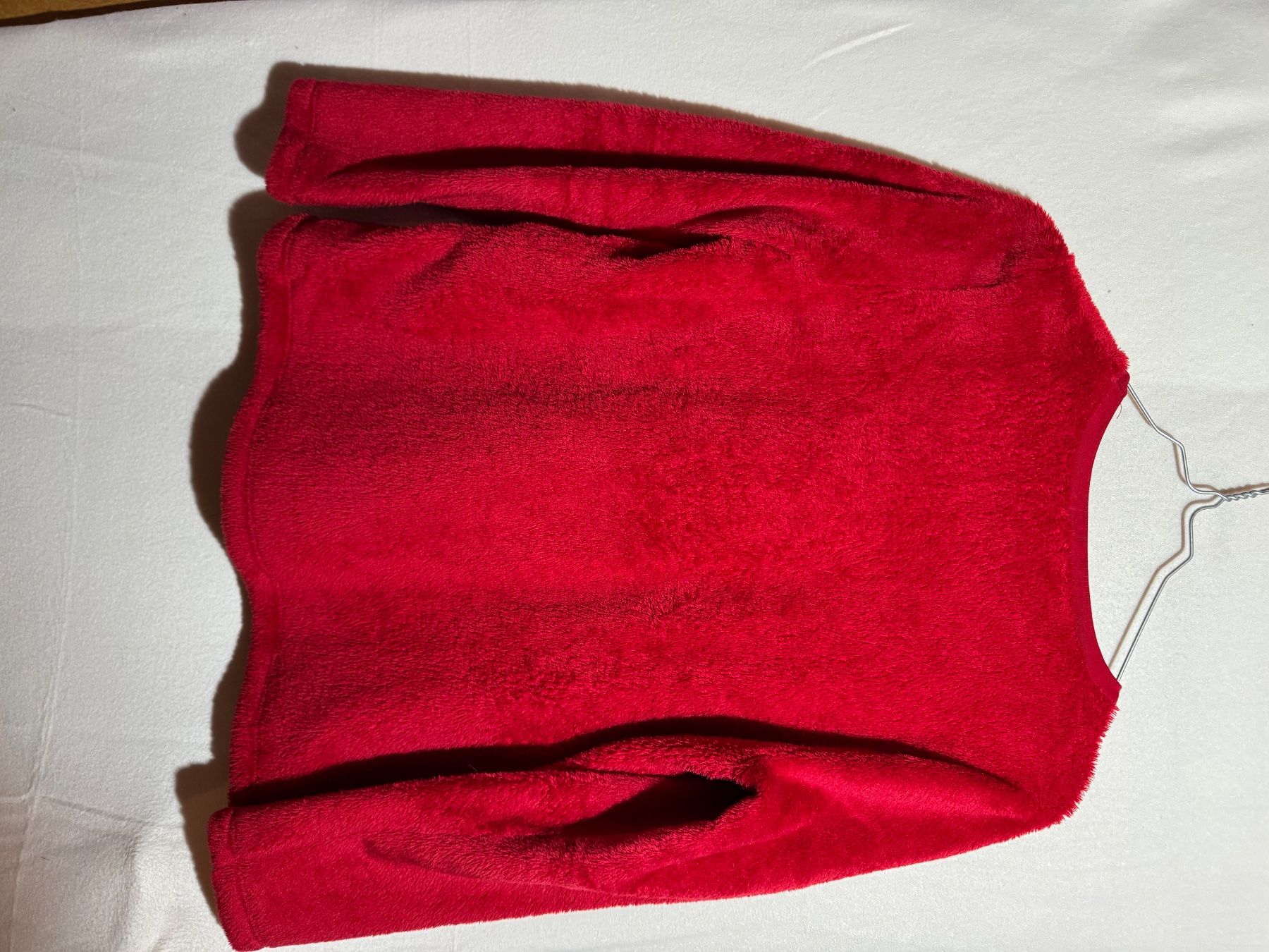 Tezenis Maglioni & Felpe: Flauschiger roter Weihnachts-Pullover von Tezenis ca Gr. L – Usato da Grosswangen venduto da second_hand_dress 7