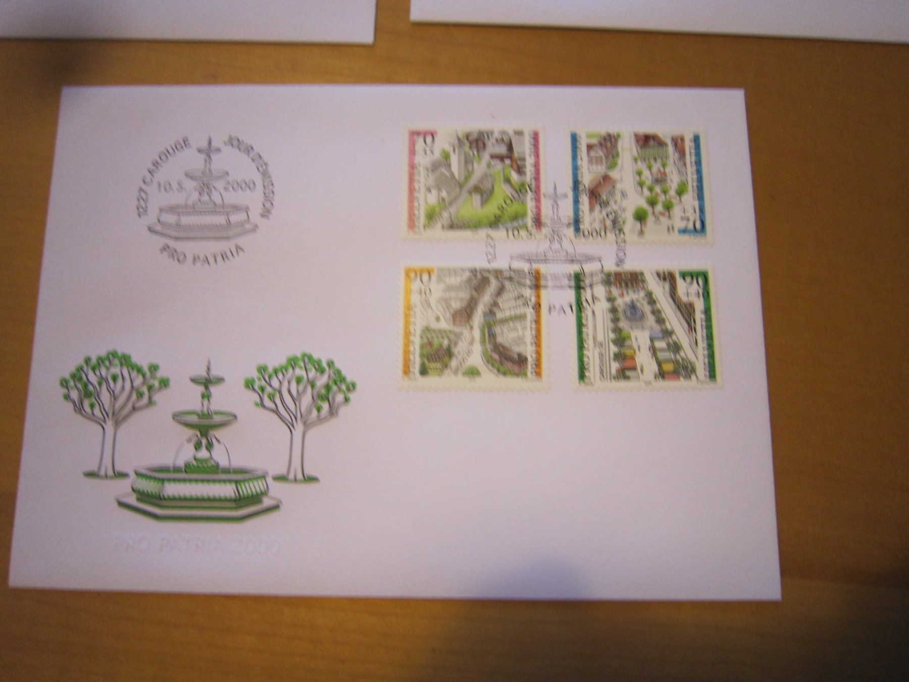 Tutti i francobolli: PP 2000 FDC Serie und 4er – Usato da Gordola venduto da Polentaefung 1