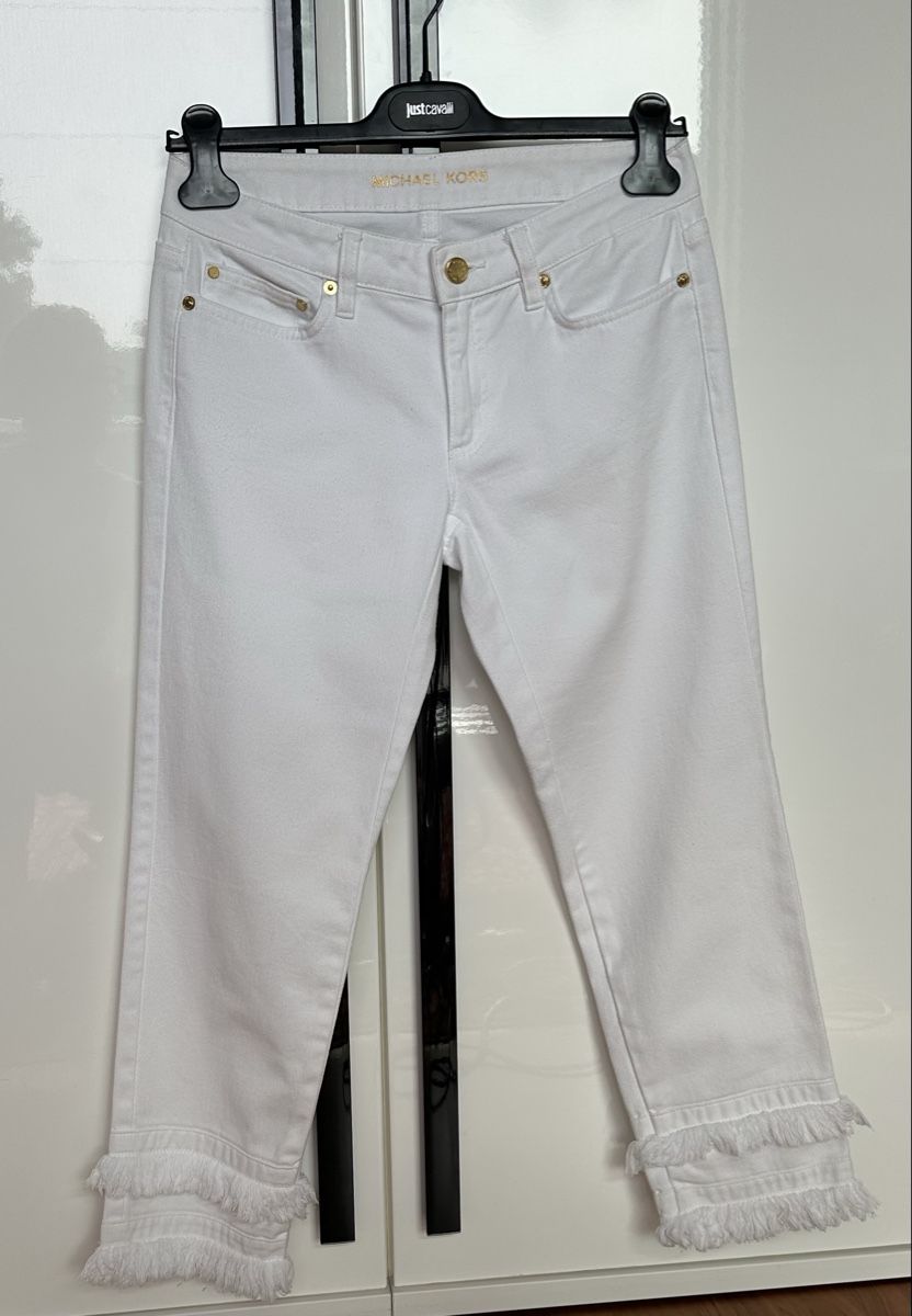 Michael Kors Jeans: Jeans bianchi in cotone Michael Kors – Usato da Castel San Pietro venduto da Moregi 2