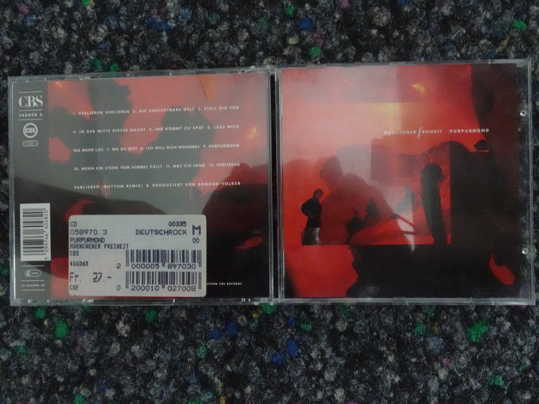 CD: CD : Münchener Freiheit – Usato da Lotzwil venduto da Kiddis