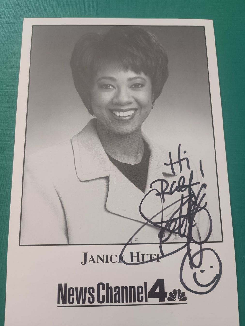 Autogramme: Janice Huff - handsigniert - 13x18 – Gebraucht aus Menziken von Artographs