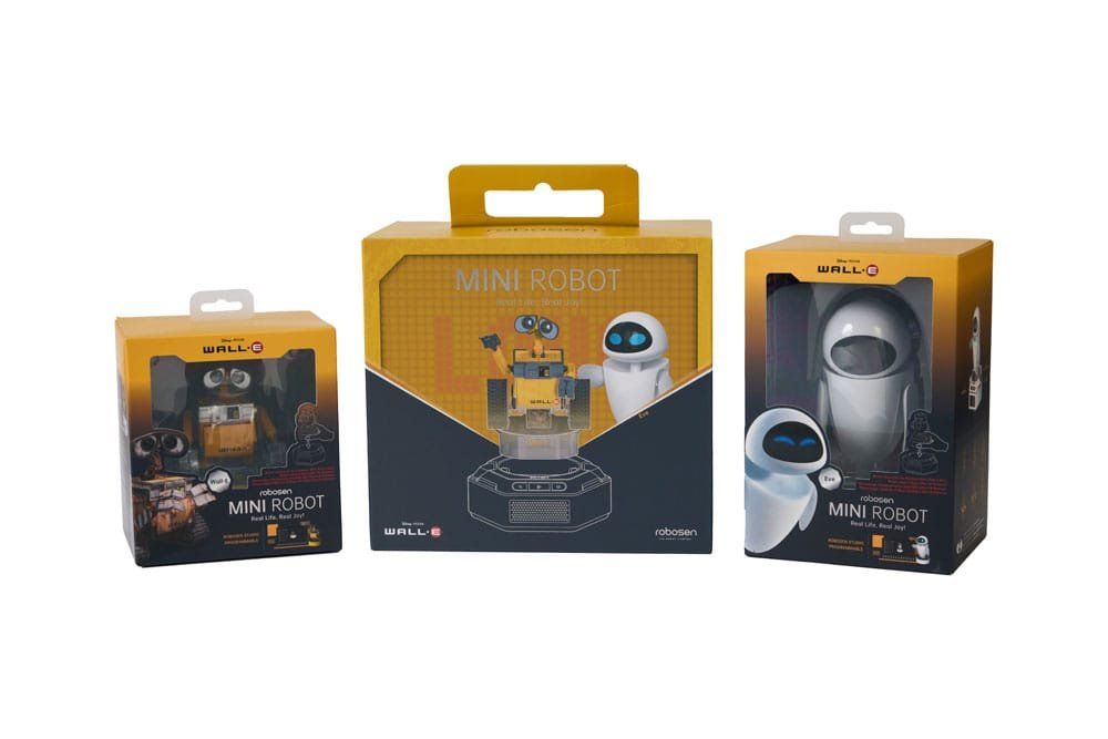 Figuren: Wall‑E Interaktiver Mini Roboter 2er Pack Wall‑E & Eve – Neu und originalverpackt aus Sisseln AG von schenk-figuren 7