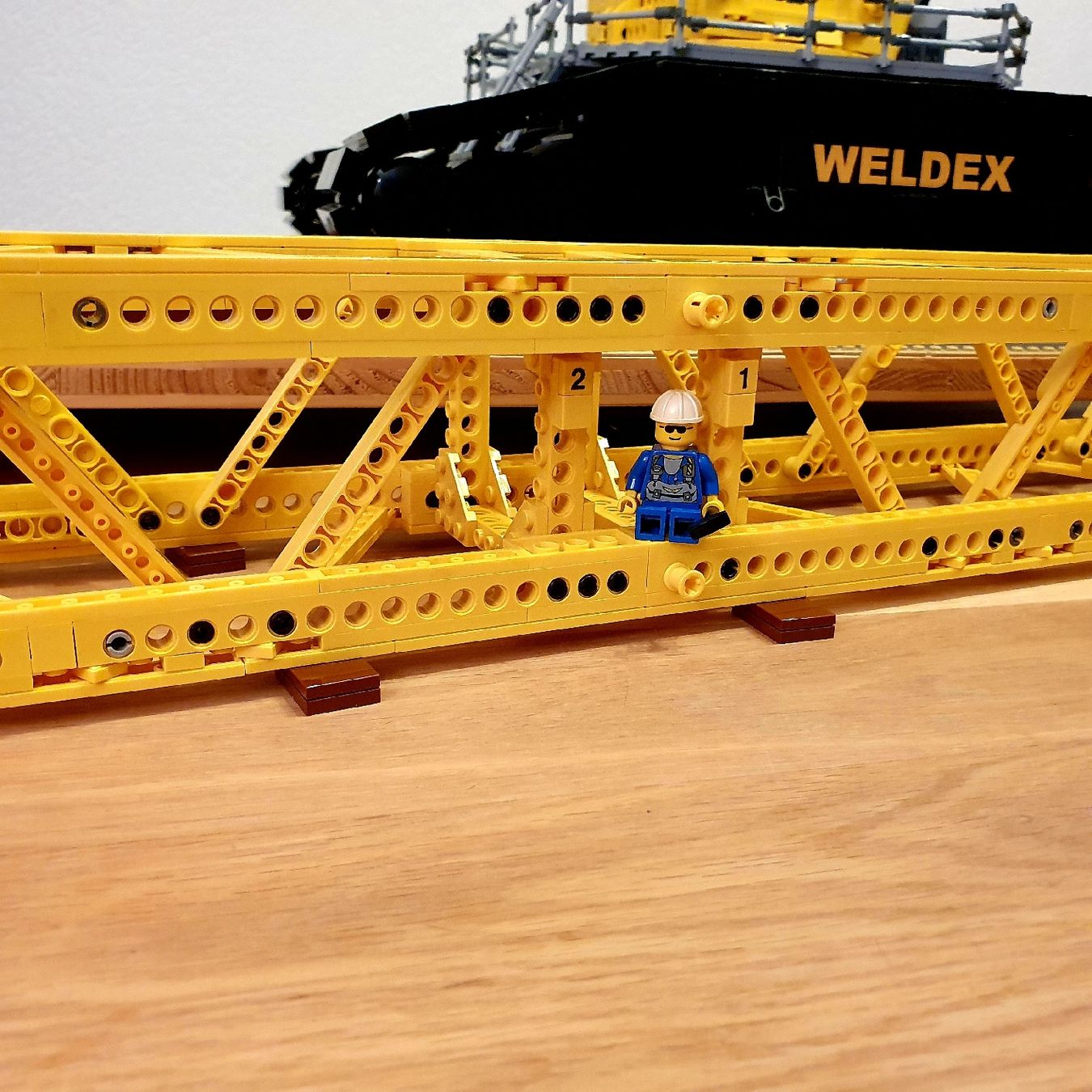 Liebherr Kit di modellismo & Modellini statici: Grue en Lego technic, Liebherr crane, model réduit – Nuovo (secondo la descrizione) da Troistorrents venduto da Foes1986 6