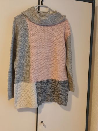 Trendiger Strickpullover mit Rollkragen, Grösse 38