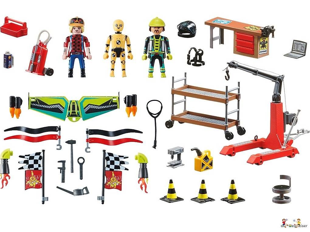 Playmobil Giocattoli: Playmobil Air Stuntshow Servicestation 70834 – Nuovo e nell'imballaggio originale da Birsfelden venduto da der-Wegweiser 2