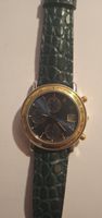 Montre chronographe Baumes & Mercier automatique or/acier