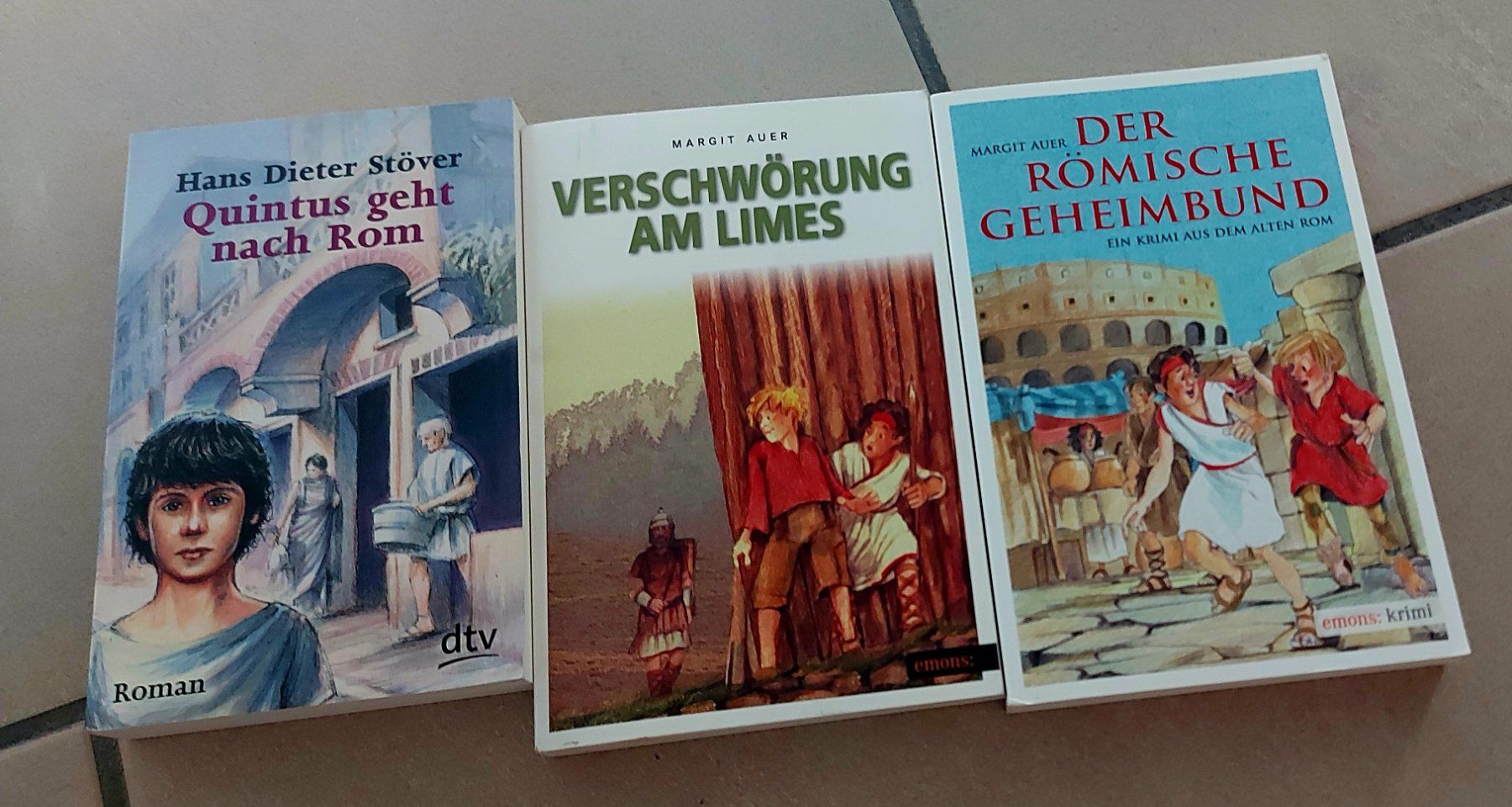 Livres: 3 Bücher / "Römer" – D'occasion à Ried-Brig par Pimlico