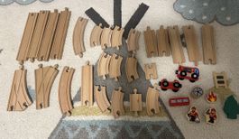 Holzschienen Set