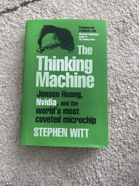 The Thinking Machine: Nvidia Book by Stephen Witt (Neu und ...