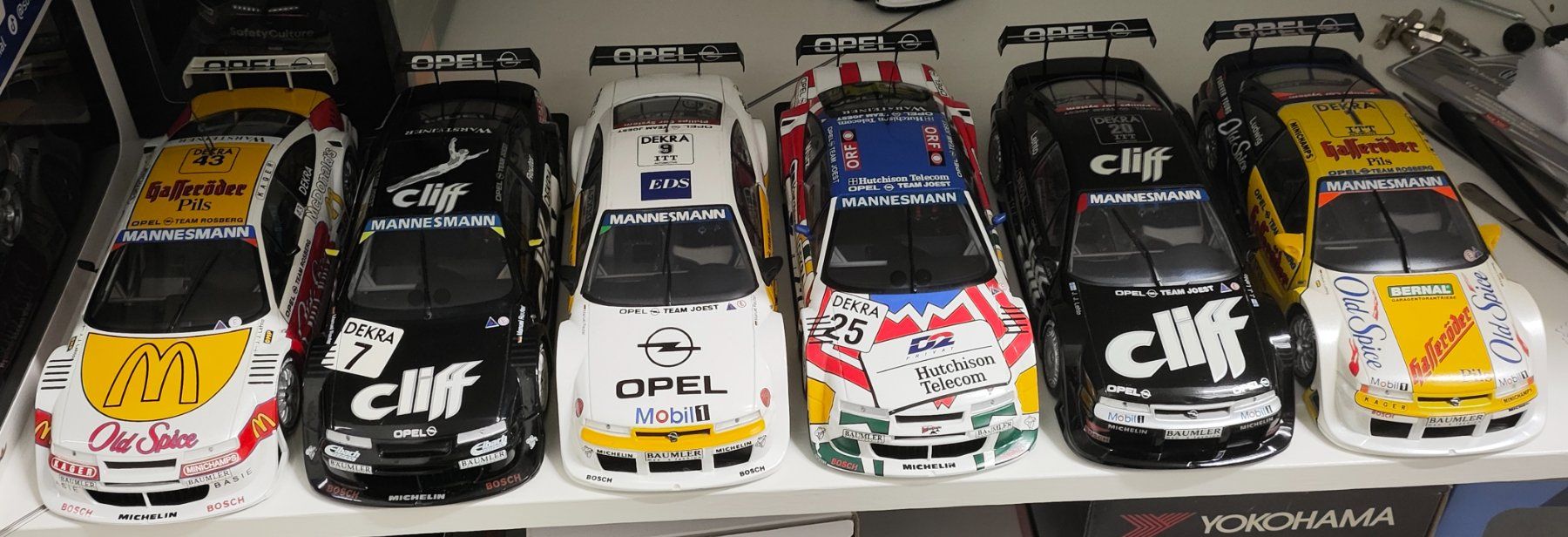 UT Models Modellini d'auto: 6x Opel Calibra DTM 1:18 – Difettoso da Oberrohrdorf venduto da Gravedigga