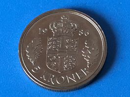 Denmark - 5 Kroner - Margrethe II 1986
