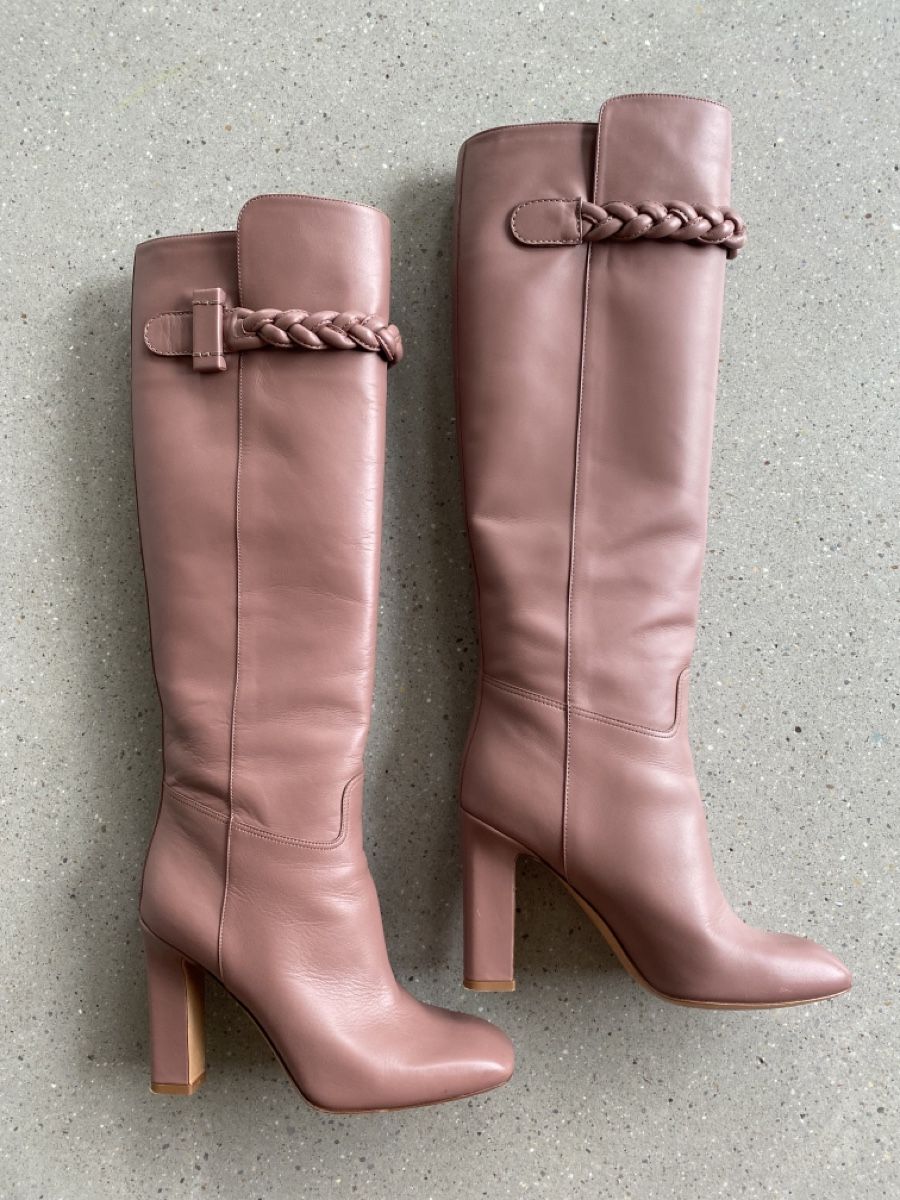 Valentino Damenschuhe: Lederstiefel von Valentio, Grösse 37.5 – Gebraucht aus Zürich von dudeli83