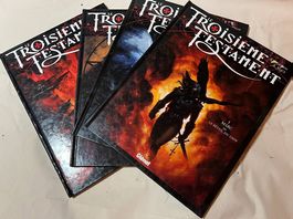 4 premiers volumes bd " le Troisième Testament"