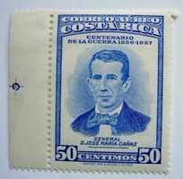 50 Centimos, Costa Rica, Centenario 1957