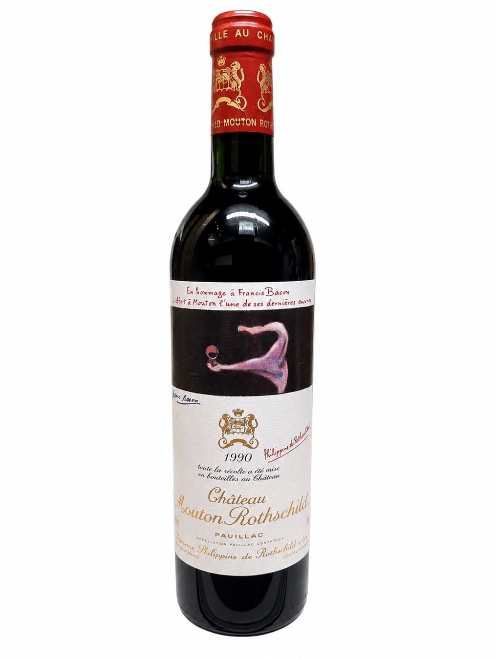 Mouton Rothschild Vino: Château Mouton Rothschild 1990 – Nuovo (secondo la descrizione) da Martigny venduto da len_7yxn